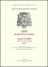 Lilia Campi a 2, 3, 4, 5 e 6 Voci Study Scores sheet music cover